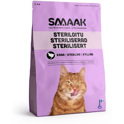 Smaak Cat Adult Sterilised Kylling Smaak Cat Adult Sterilised Kylling
