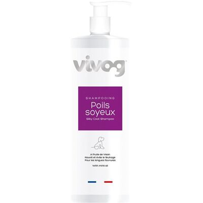 Vivog Silky And Long Coat Hundesjampo 1 Liter Vivog Silky And Long Coat Hundesjampo 1 Liter