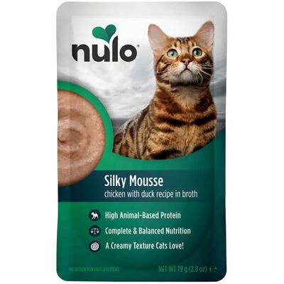 Nulo Silky Mousse Cat Chicken With Duck In Broth Våtfôr Til Katt 79 G Nulo Silky Mousse Cat Chicken With Duck In Broth Våtfôr Til Katt 79 G