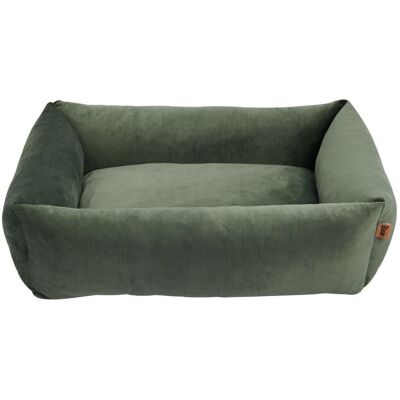 Basic Wellb Orthopedic Velvet Bed Moss Green Basic Wellb Orthopedic Velvet Bed Moss Green