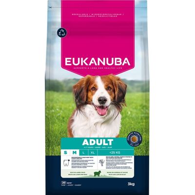 Eukanuba Dog Adult Small & Medium Breed Lamb & Rice Eukanuba Dog Adult Small & Medium Breed Lamb & Rice