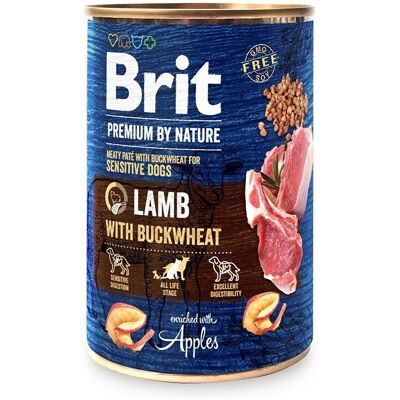 Brit Premium By Nature Dog Lamb With Buckwheat 400 G Brit Premium By Nature Dog Lamb With Buckwheat 400 G