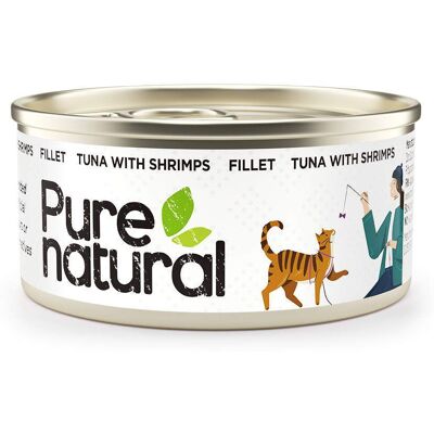 Purenatural Cat Fillet Tuna & Shrimps 70 G Purenatural Cat Fillet Tuna & Shrimps 70 G