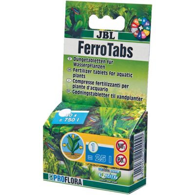 JBL Ferrotabs Basisgjødsel For Fersvannsplanter 30 Tabl. JBL Ferrotabs Basisgjødsel For Fersvannsplanter 30 Tabl.
