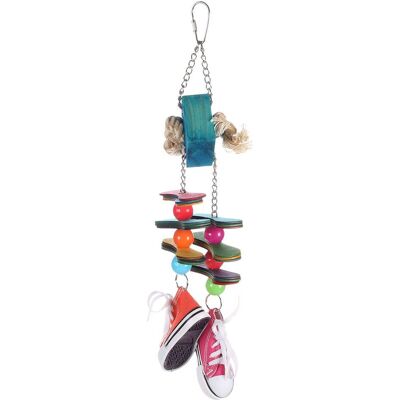 Flamingo Boko Fugleleke Til Parakitt 35 Cm Flamingo Boko Fugleleke Til Parakitt 35 Cm