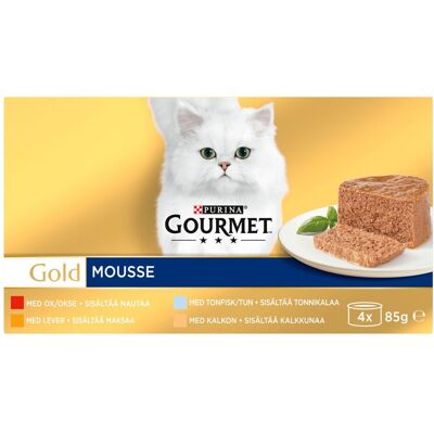 Gourmet Gold Mousse Selection 4x85 G Gourmet Gold Mousse Selection 4x85 G