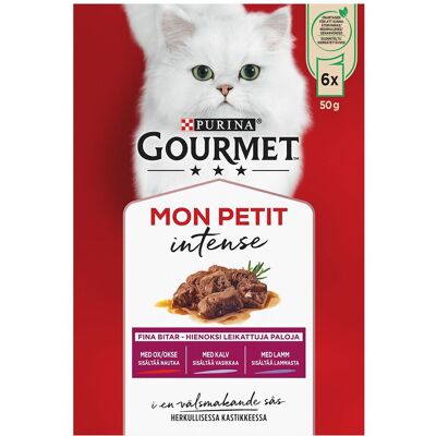 Gourmet Mon Petit Meat Selection Våtfôr Til Katt 6x50 G Gourmet Mon Petit Meat Selection Våtfôr Til Katt 6x50 G