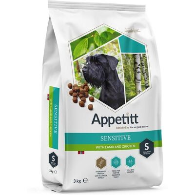 Appetitt Hundefôr Lam Små Raser Appetitt Hundefôr Lam Små Raser