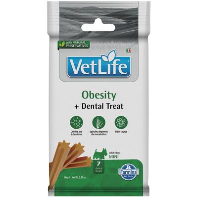 Farmina Vet Life Mini Overvekt Hund Snack - Støtter Vektkontroll Farmina Vet Life Mini Overvekt Hund Snack - Støtter Vektkontroll