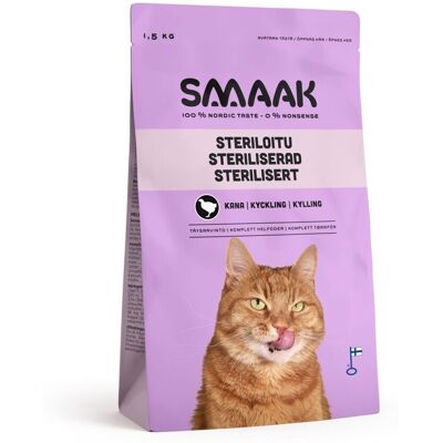Smaak Cat Adult Sterilised Kylling Smaak Cat Adult Sterilised Kylling