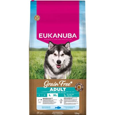 Eukanuba Dog Grain Free Adult Large & Extra Large Breed Ocean Fish Eukanuba Dog Grain Free Adult Large & Extra Large Breed Ocean Fish