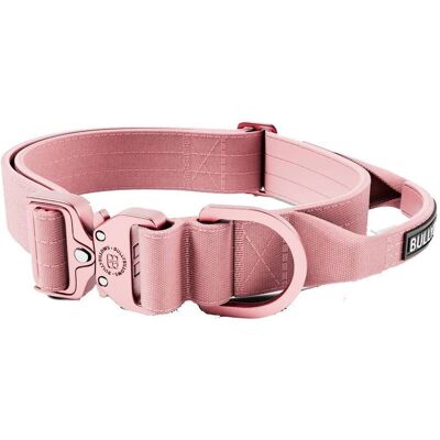 BullyBillows Bullybillow Combat Hundehalsbånd Med Håndtak Rosa 4 Cm BullyBillows Bullybillow Combat Hundehalsbånd Med Håndtak Rosa 4 Cm