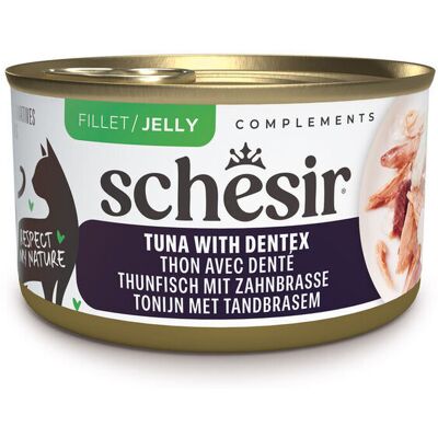 Schesir Complements Tuna With Dentex In Jelly 70 G Schesir Complements Tuna With Dentex In Jelly 70 G