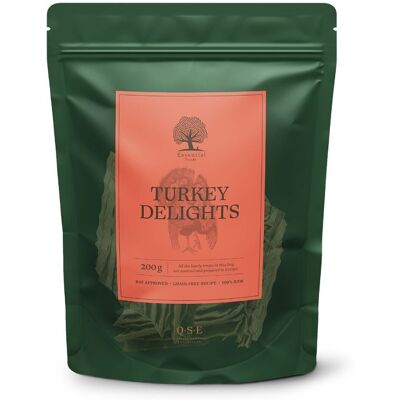Essential Foods Turkey Delights Hundegodbiter 200 G Essential Foods Turkey Delights Hundegodbiter 200 G
