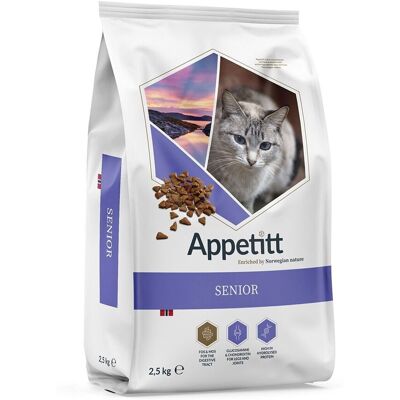 Appetitt Cat Senior 2,5 Kg Appetitt Cat Senior 2,5 Kg