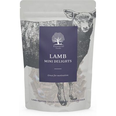 Essential Foods Lamb Mini Delights Hundegodbiter 100 G Essential Foods Lamb Mini Delights Hundegodbiter 100 G