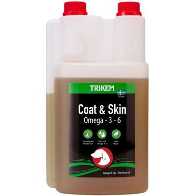 Trikem Coat & Skin Liquid Hund - 1000 ml Trikem Coat & Skin Liquid Hund - 1000 ml