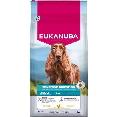 Eukanuba Dog Special Care Adult Sensitive Digestion All Breeds Tørrfôr Til Hund Eukanuba Dog Special Care Adult Sensitive Digestion All Breeds Tørrfôr Til Hund