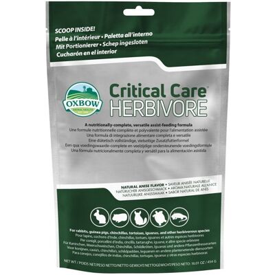 Oxbow Critical Care for herbivores - Anise Flavour - 141g Oxbow Critical Care for herbivores - Anise Flavour - 141g