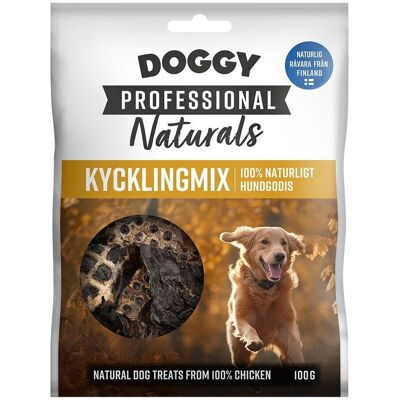 Doggy Professional Naturals Hundegodis Kyllingmiks 100 G Doggy Professional Naturals Hundegodis Kyllingmiks 100 G