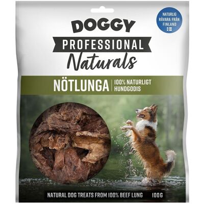 Doggy Professional Naturals Hundegodis Okselunge 100 G Doggy Professional Naturals Hundegodis Okselunge 100 G