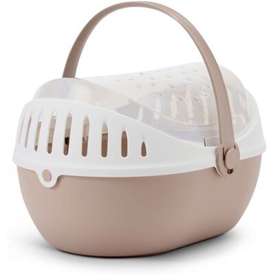 Savic Elmo Transportbur For Smådyr Beige Savic Elmo Transportbur For Smådyr Beige
