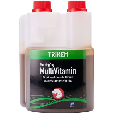 Trikem - Multivitamin 500ml - Støtte for aktive hunder Trikem - Multivitamin 500ml - Støtte for aktive hunder