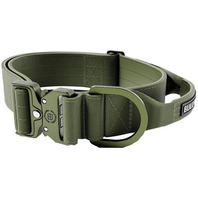 BullyBillows Bullybillow Combat Hundehalsbånd Med Håndtak Grønn 5 Cm BullyBillows Bullybillow Combat Hundehalsbånd Med Håndtak Grønn 5 Cm
