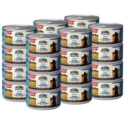 Acana Cat Adult Premium Paté Tuna & Chicken 85 G Acana Cat Adult Premium Paté Tuna & Chicken 85 G