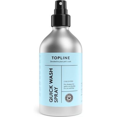 Topline Quick Wash Tørrsjampo For Hund & Katt 250 Ml Topline Quick Wash Tørrsjampo For Hund & Katt 250 Ml