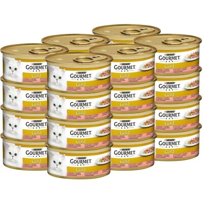 Gourmet Gold Laks & Kylling 24x85g Gourmet Gold Laks & Kylling 24x85g