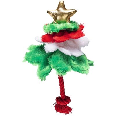 Beeztees Hundeleke Juletre Med Tau Beeztees Hundeleke Juletre Med Tau