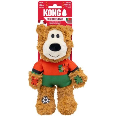 Kong Wild Knots Bjørn Fotball Portugal Hundeleke Kong Wild Knots Bjørn Fotball Portugal Hundeleke