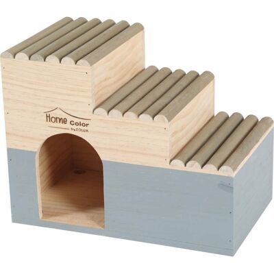 Zolux Maison en bois Home rond taille L - Tre-hus Zolux Maison en bois Home rond taille L - Tre-hus