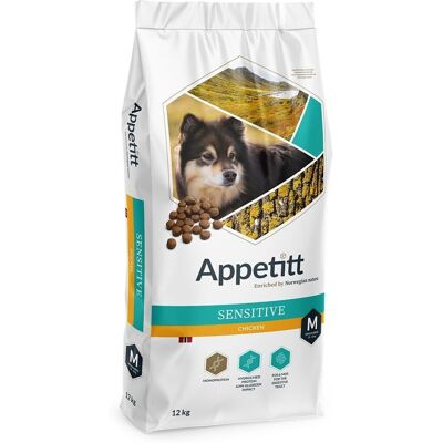 Appetitt Sensitive hundemat for mellomstore raser Appetitt Sensitive hundemat for mellomstore raser