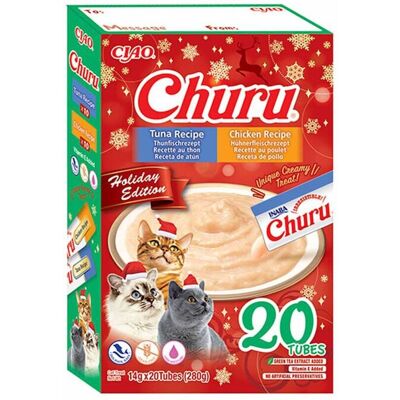 Churu Juleutgave Snackboks - Kjæledyr Snacks Churu Juleutgave Snackboks - Kjæledyr Snacks