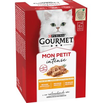 Gourmet - Mon Petit - And - Kylling - Kattemat Gourmet - Mon Petit - And - Kylling - Kattemat