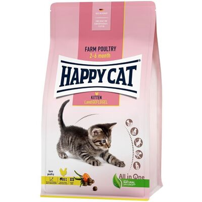 Happy Cat Land-Geflügel Kattemat - 4kg Happy Cat Land-Geflügel Kattemat - 4kg
