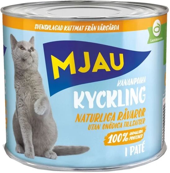 Mjau Pat&eacute; med kylling 635 g