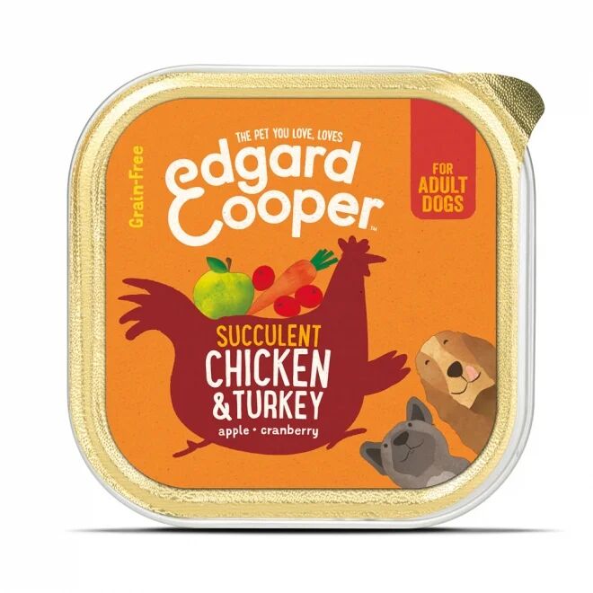 Edgard & Cooper Dog Kylling & Kalkun 150 g