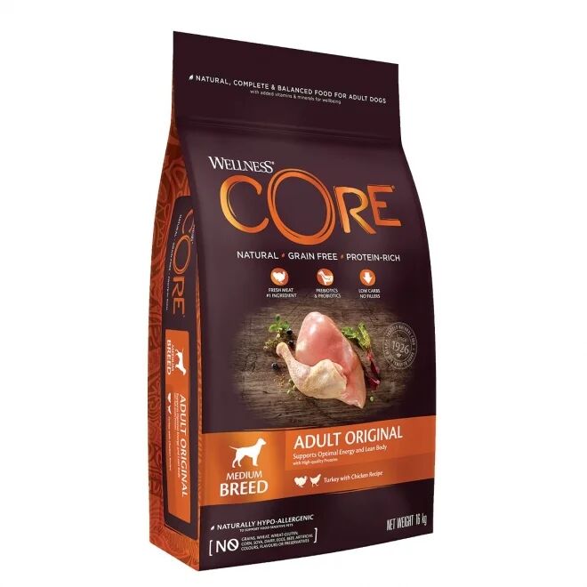Core Petfood CORE Dog Original Chicken and Turkey 16 kg (16 kg)