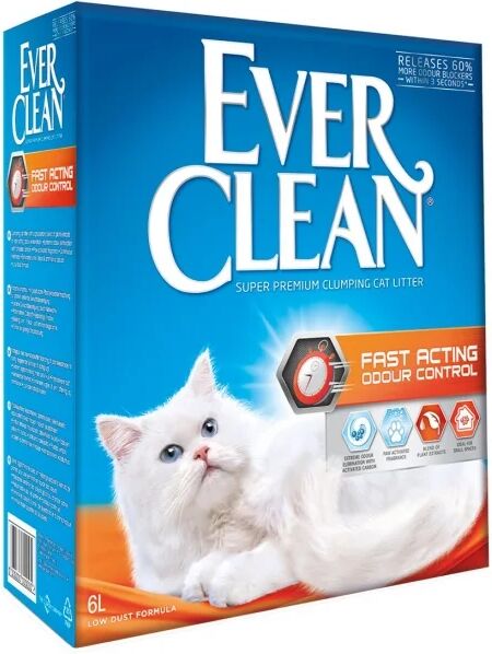 Ever Clean Fast Acting Odour Control Kattesand (6 l)