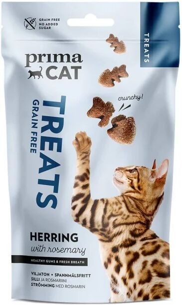 PrimaCat Crunchy Grain Free Herring with Rosemary 40 g