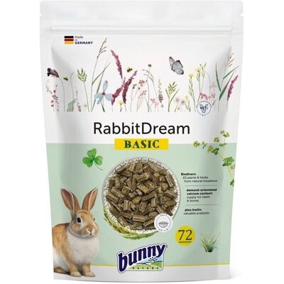 Bunny Rabbit Dream 600G - Fullfôr for dvergkaniner Bunny Rabbit Dream 600G - Fullfôr for dvergkaniner