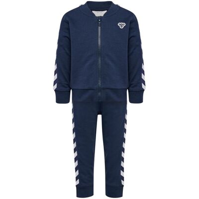Hummel Chevron joggedress-sett til småbarn, Dress Blues (86) 86 Hummel Chevron joggedress-sett til småbarn, Dress Blues (86) 86