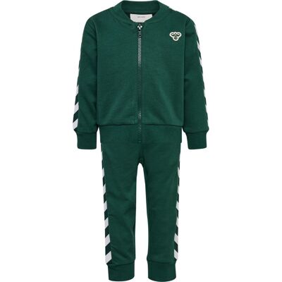 Hummel Chevron joggedress-sett til småbarn, Dark Green (92) 92 Hummel Chevron joggedress-sett til småbarn, Dark Green (92) 92