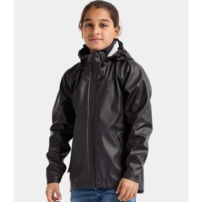 Didriksons Hepta regnjakke til barn, Black (120) 120 Didriksons Hepta regnjakke til barn, Black (120) 120