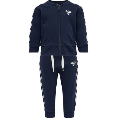 Hummel Bille joggedress sett til barn, black iris (80) 80 Hummel Bille joggedress sett til barn, black iris (80) 80