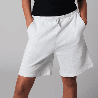 LMTD Nlnnizu shorts til barn, Light Grey Melange (140) 140 LMTD Nlnnizu shorts til barn, Light Grey Melange (140) 140