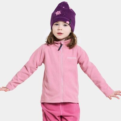 Didriksons Monte 10 zip fleecegenser til barn, Light H. Pink (110) 110 Didriksons Monte 10 zip fleecegenser til barn, Light H. Pink (110) 110